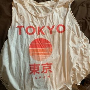 Factory torn Tokyo tank